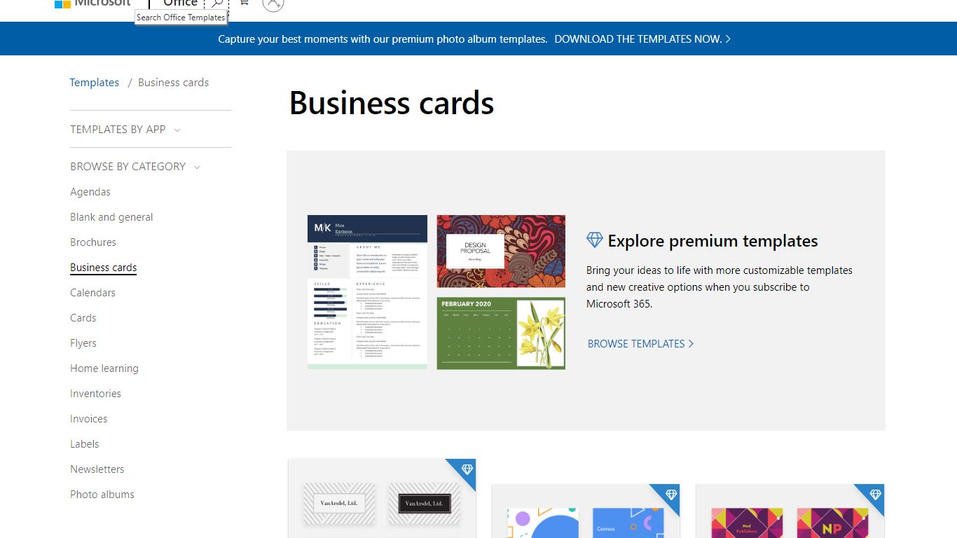 Business cards - Office.com